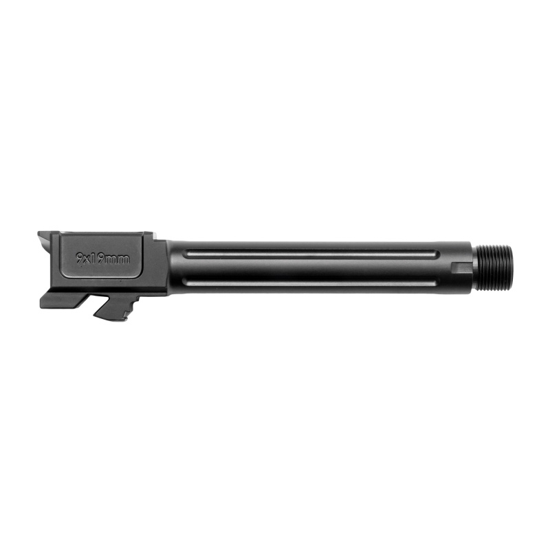 Barrel, Threaded 1/2x28, 9MM, Black, For Glock 17 Gen 5 07000463