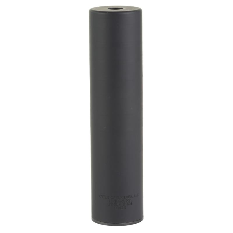 Lithium, 9MM, Threaded 1.375x24, Titanium Construction, Cerakote Finish, Black, Includes 1/2x28 Direct Thread Adaptor and Tube Clamp LIT9