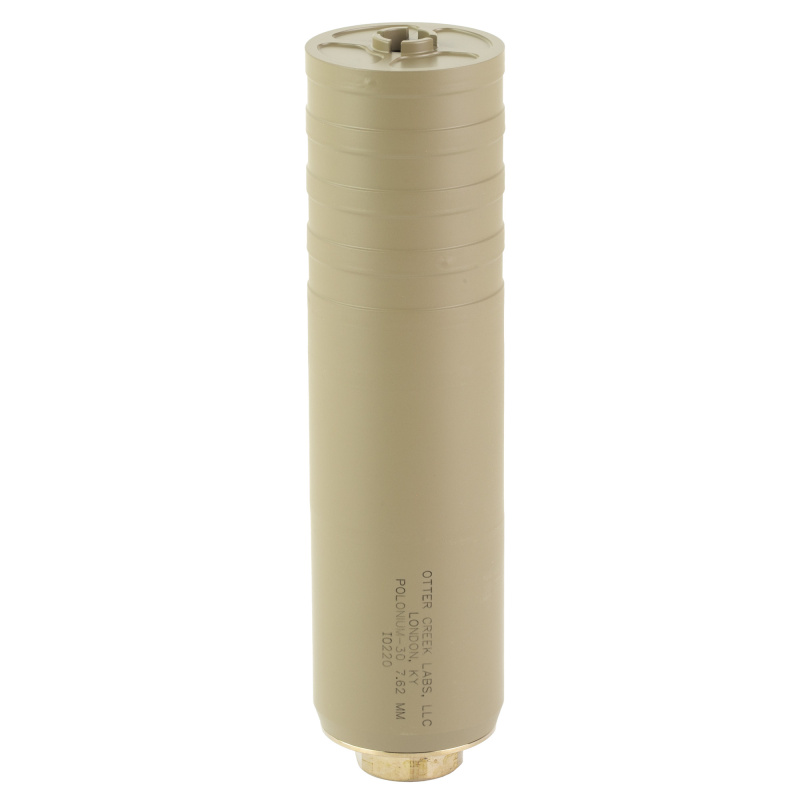 Polonium, 308 Winchester/7.62MM, Threaded 1.375x24, Stainless Steel Construction, Cerakote Finish, Flat Dark Earth POL30FDE