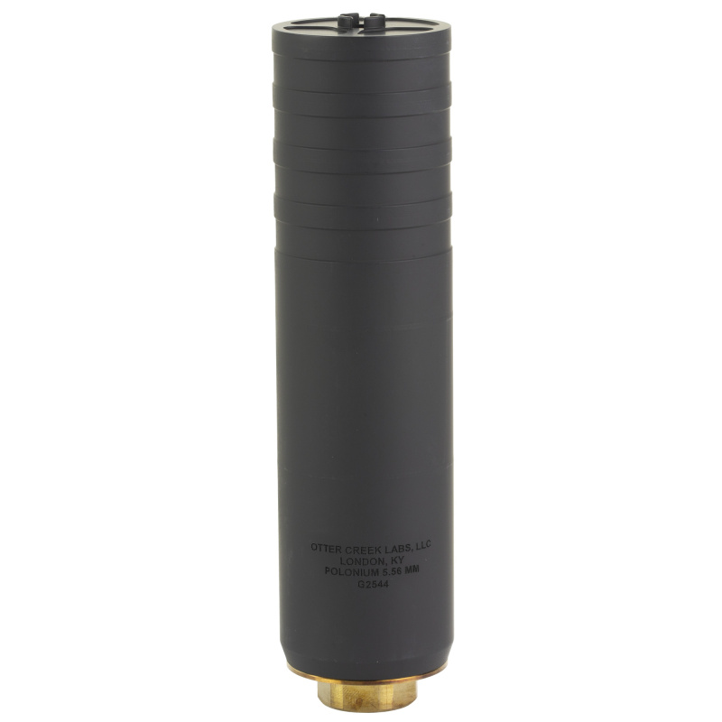 Polonium, 556NATO, Threaded 1.375x24, Stainless Steel Construction, Cerakote Finish, Black POL556