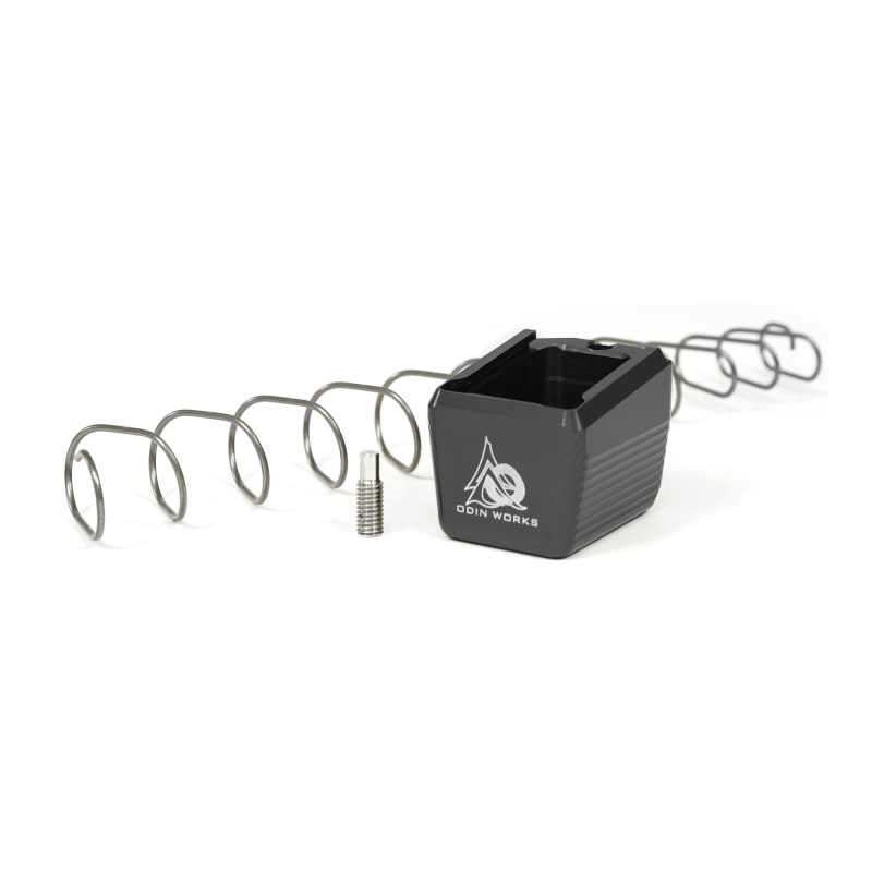 Pistol Magazine Base, +5 Rounds, Anodized Finish, Fits M&P 9mm/40, Black ACC-PMB-SW-MP-BLK