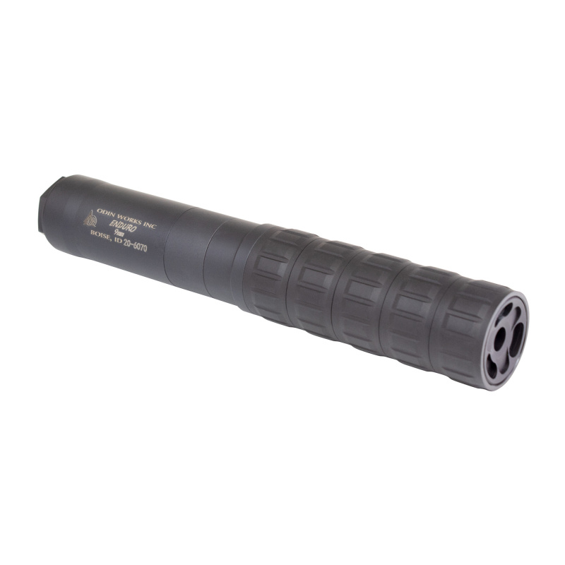 Enduro Suppressor, 9MM, Titanium, Anodized Finish, Black SUP-ENDURO-BLK