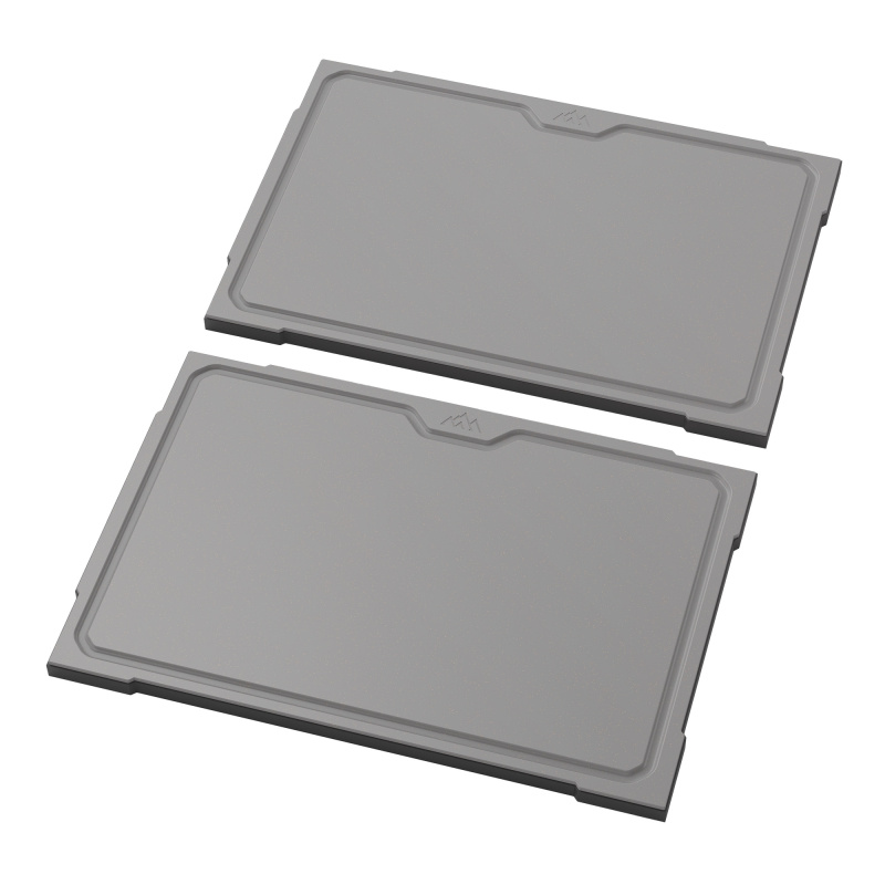 Cutcraft, Game Processing Kit, Magnetic Cutting Board System, (2)-Cutting Board Set, Gray CC-S1