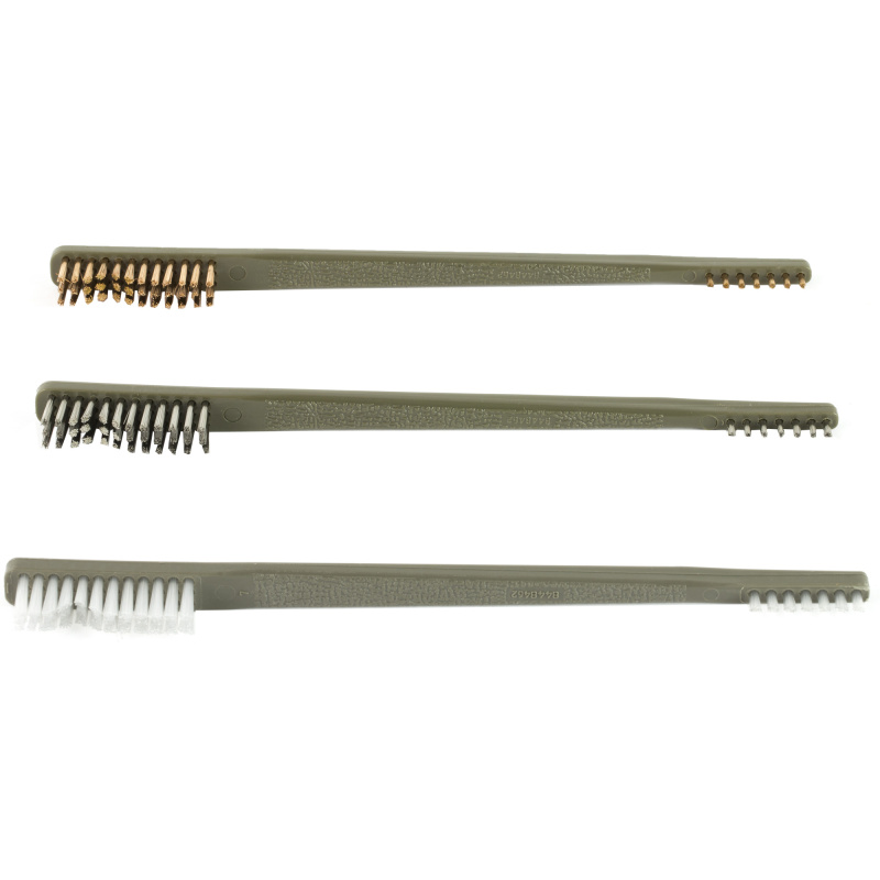 All Purpose Brush, 3 Each Nylon, Blue Nylon, Bronze 9 316-BP