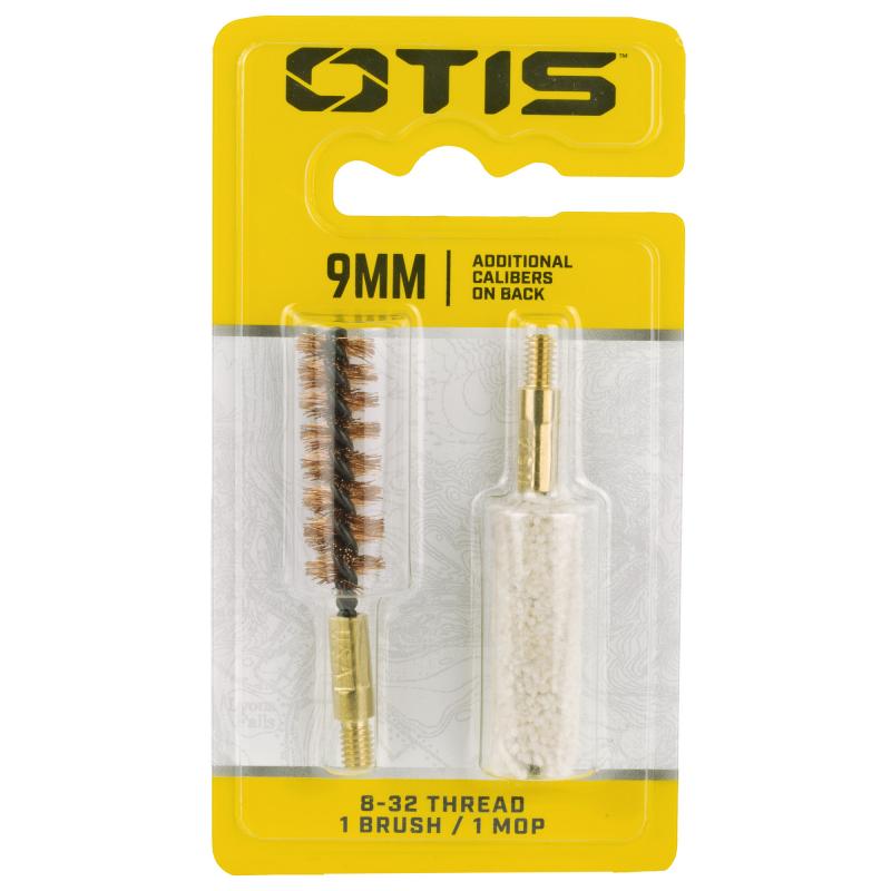 Brush and Mop Combo Pack, For 9MM, Includes 1 Brush and 1 Mop FG-338-MB