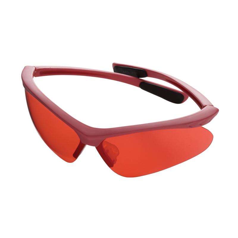 Ballistic Shooting Glasses Open Frame Pink Frame Rose Lens