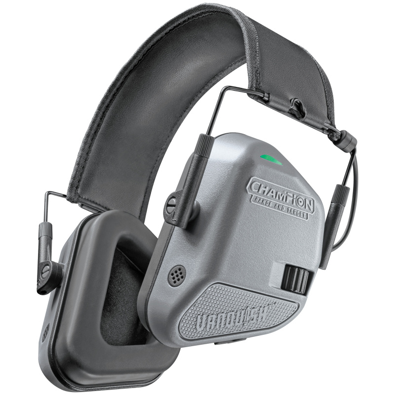 Vanquish Electronic Earmuff, Gray 40978