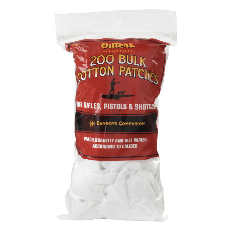 Bulk Cotton Patches For Rifle/Shotgun/Pistol Approximately 200