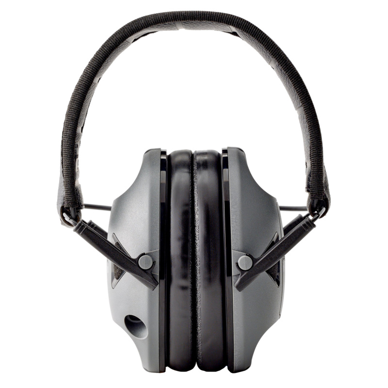 RangeGuard Electronic Folding Ear Muff Gray/Black