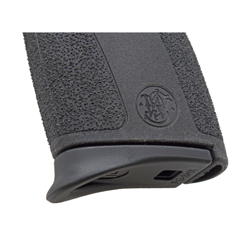 Grip Extension, Fits Smith & Wesson M&P Shield X, Matte Finish, Black PG-SHX
