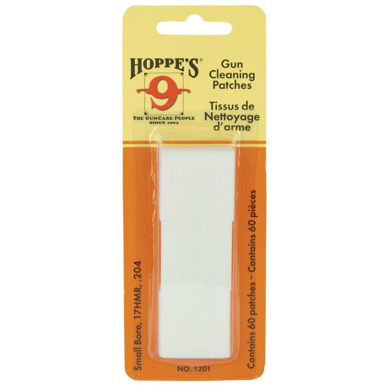 Number 1 Small Bore Cleaning Patch 60 per Pack
