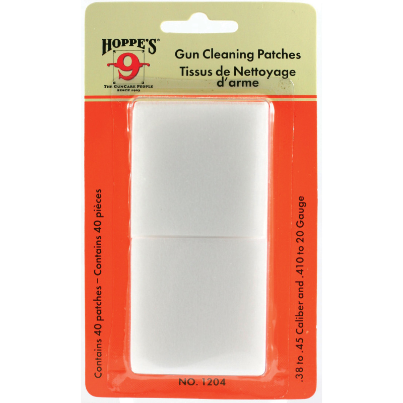Number 4 Bore Cleaning Patch .410/20 Gauge 40 per Pack