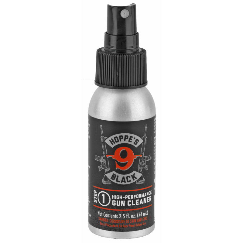 Black Gun Cleaner 2.5 Ounce Aluminum Pump Bottle