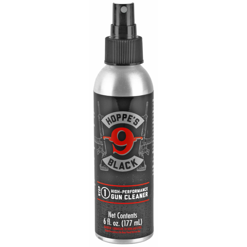 Black Gun Cleaner 6 Ounce Aluminum Pump Bottle