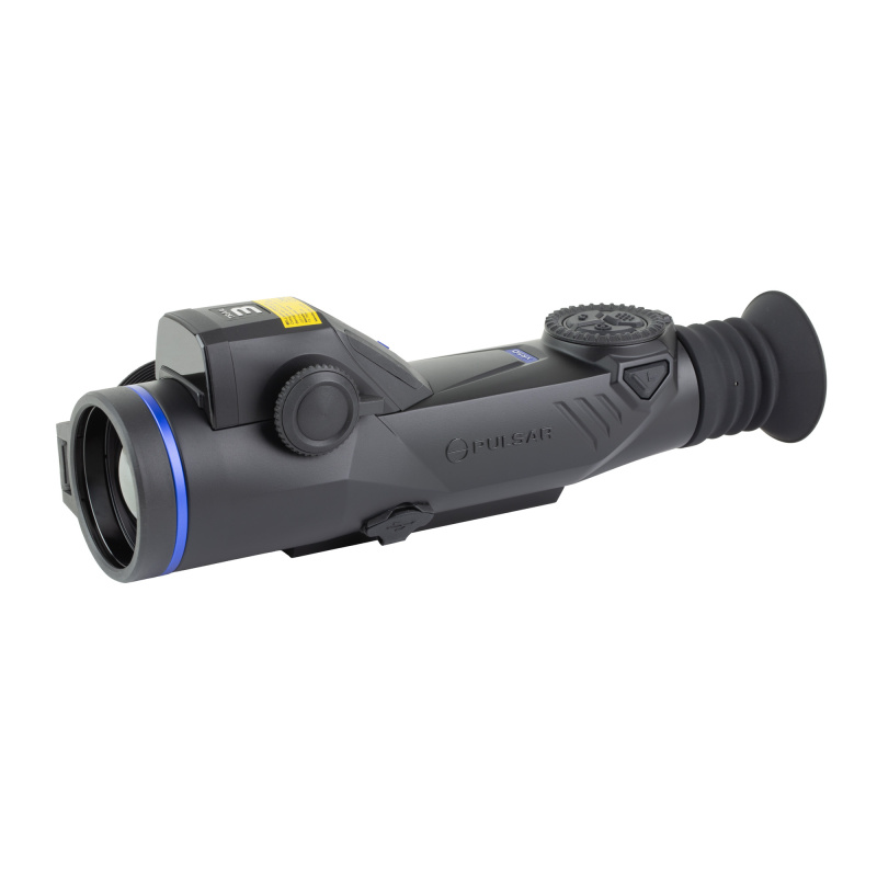 Trail 3 LRF XR50, Thermal Weapon Sight, 50mm Objective, 3-24X Magnification, Multiple Reticles, Matte Finish, Black, Includes Weaver Mount PL76588K