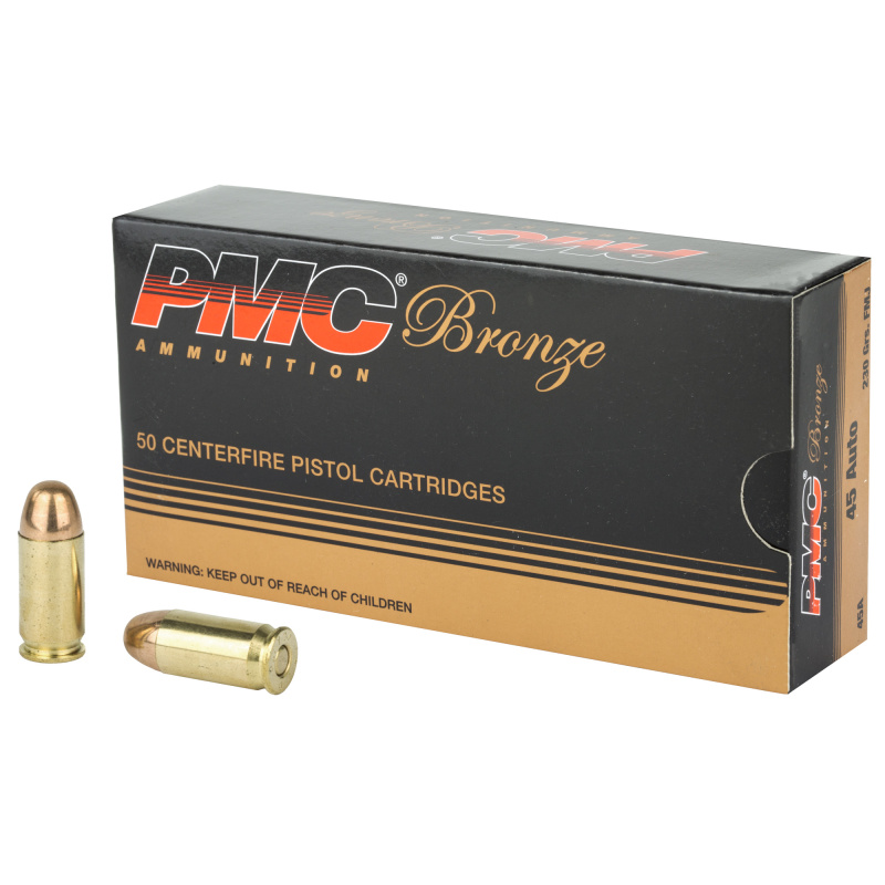 Bronze Line .45 ACP 230 Grain Full Metal Jacket