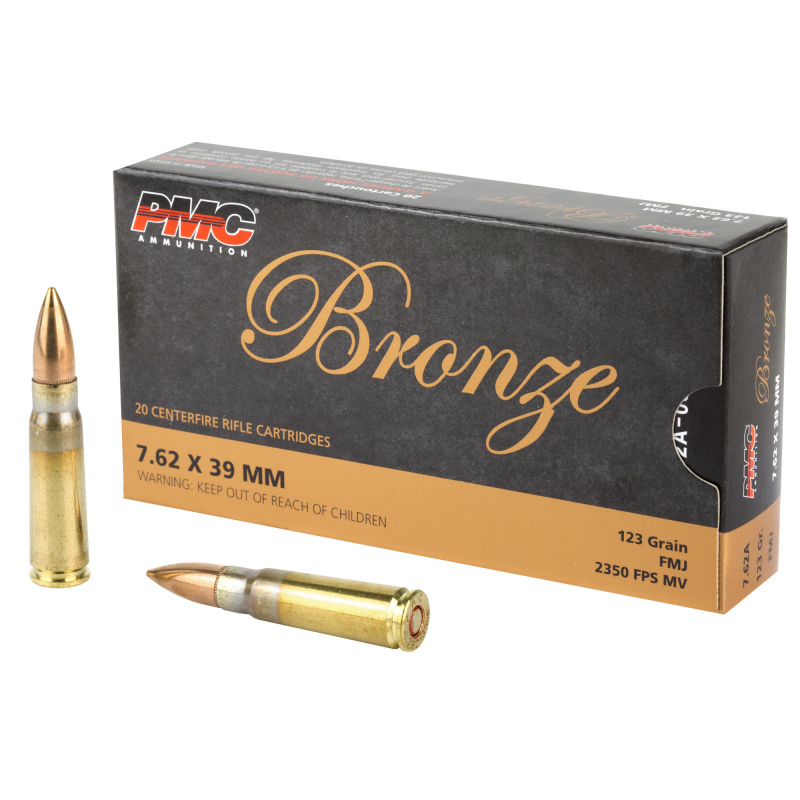 Bronze Line 7.62x39mm 123 Grain Full Metal Jacket