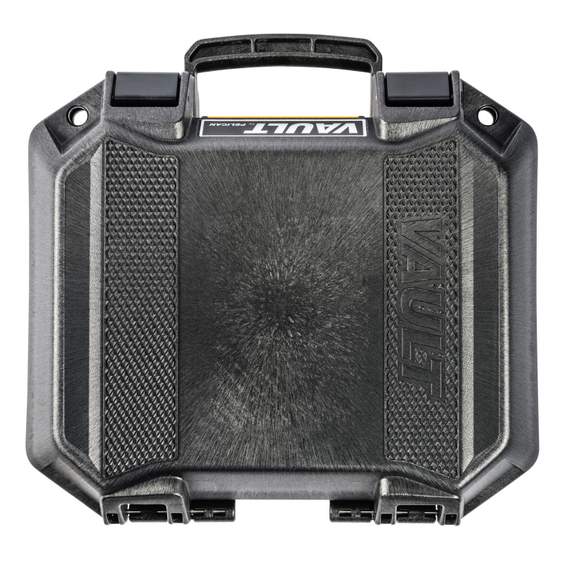 V100PF1 Vault, Pistol Case, Foam Pistol Cutout, Polyethylene Construction, Matte Finish, Black VCV100-0060-BLK