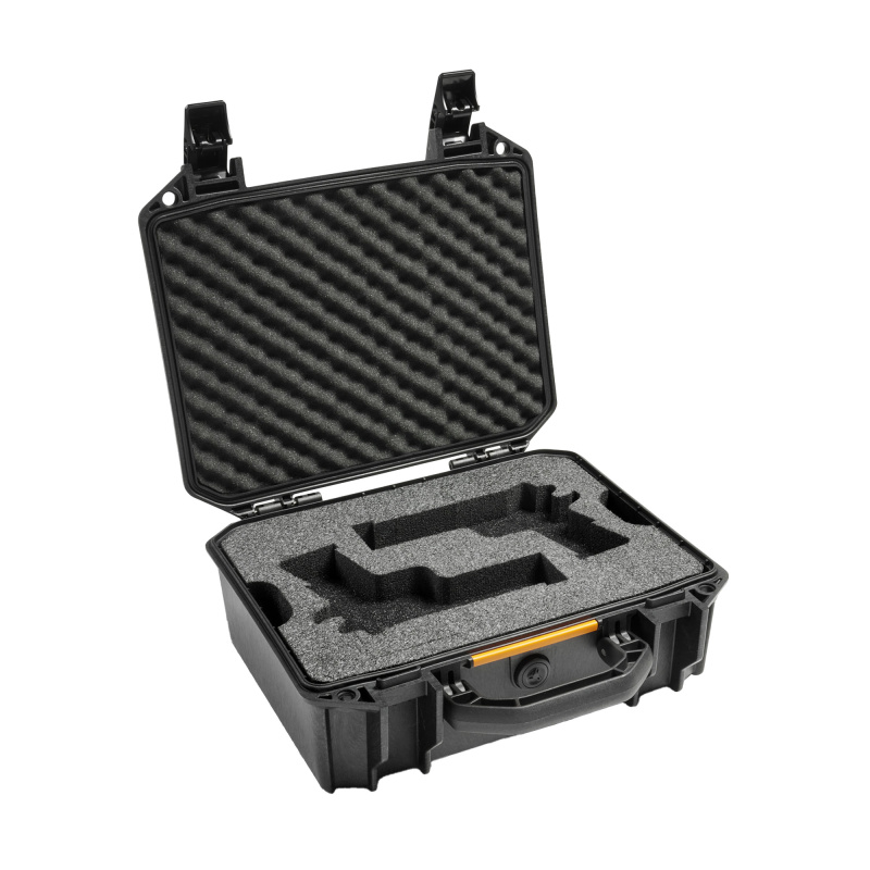 VCV200 Vault Pistol Case, Pre Cut Polyurethane Foam, Polymer Construction, Black, 15.41"x13.08"x6.16", 5.38 lbs VCV200-0063-BLK