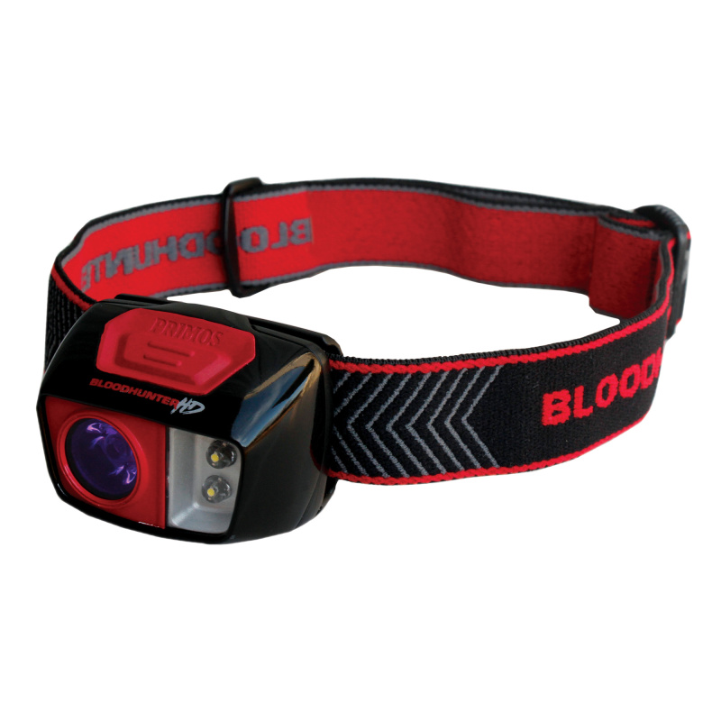 Bloodhunter Headlamp 3 AAA Batteries Black/Red