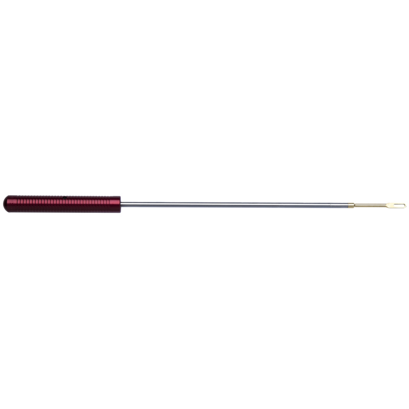 One Piece Stainless Steel Pistol Cleaning Rod .22 Caliber and Up 8 Inch