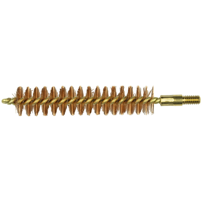 Brass Core Bronze Bristle Rifle Chamber Brush Fits .22-250,  6BR, .270 Caliber., 7mm-08, 7mm Mauser, .308, .30-06. (.30 Caliber )