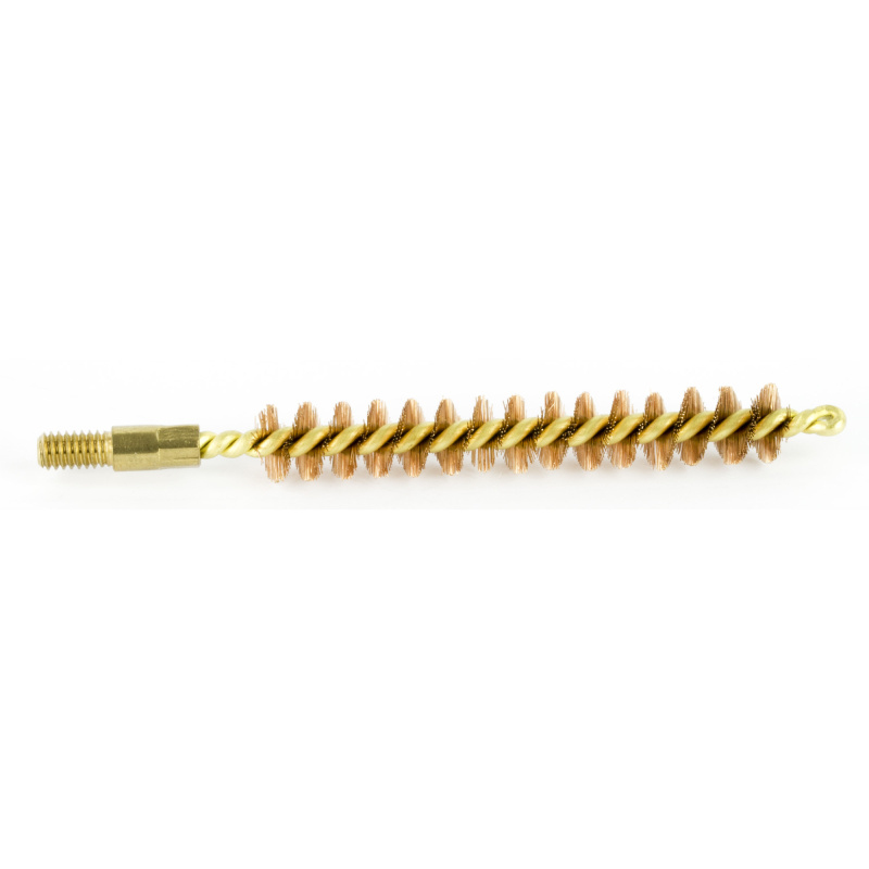 Brass Core-Bronze Bristle Rifle Length Bore Brush .30 Caliber