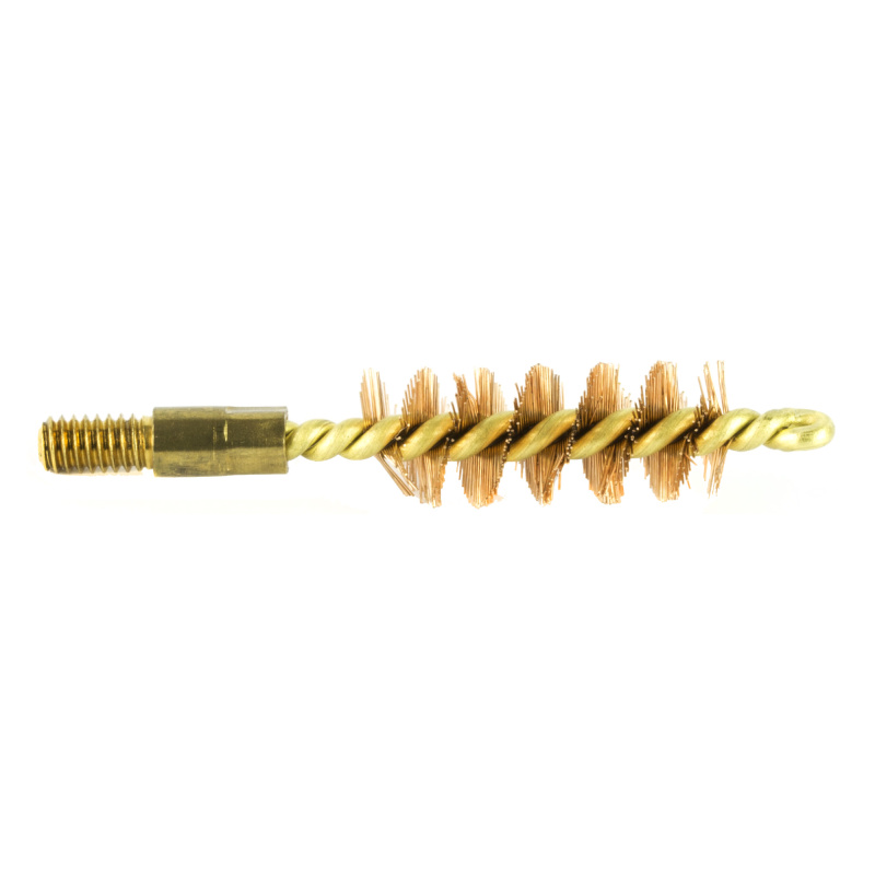 Brass Core-Bronze Bristle Pistol Length Bore Brush .38/.357 Caliber