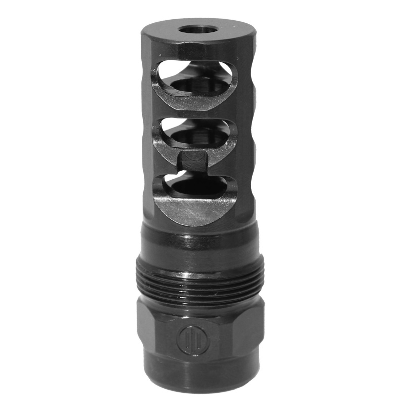 Compensator, 223 Remington, 556NATO, Black, 1/2X28 18-3PRC12A1
