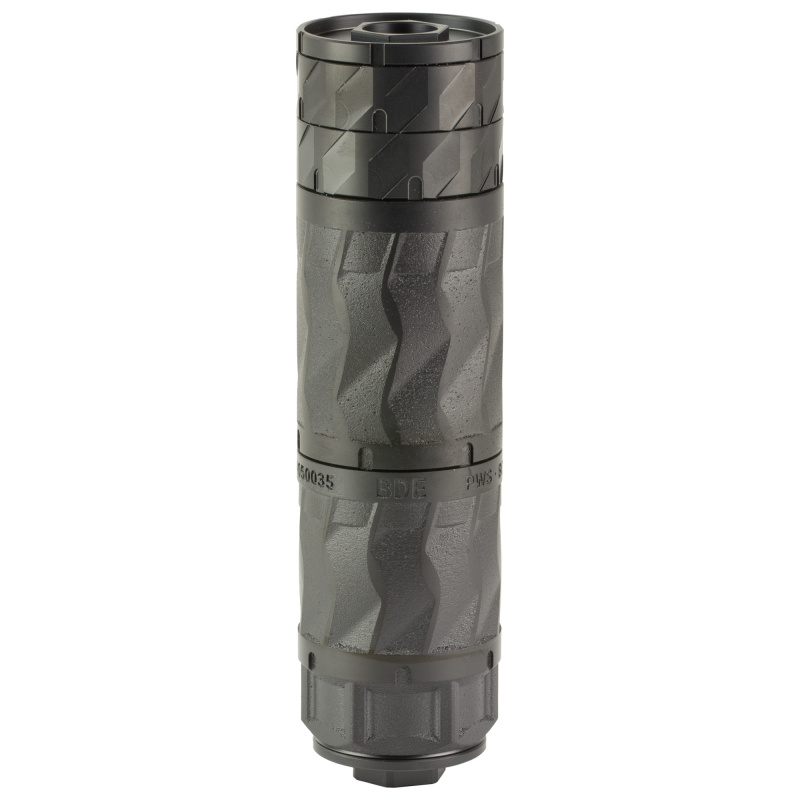 BDE 556, Suppressor, 556NATO, Cerakote Finish, Black, Rifle Suppressor, Titanium, Fits 1.375x24 TPI Mounts BDE-556