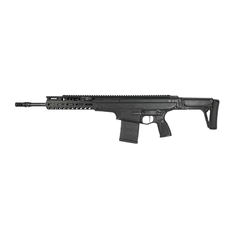 UXR Elite, Semi-automatic Rifle, 308 Winchester, 16", FRC Compensator, Matte Finish, Black, Modified Long Stroke Piston System, Folding Adjustable Stock, M-LOK Handguard, 30 Rounds, 1 Magazine UXR-308-16