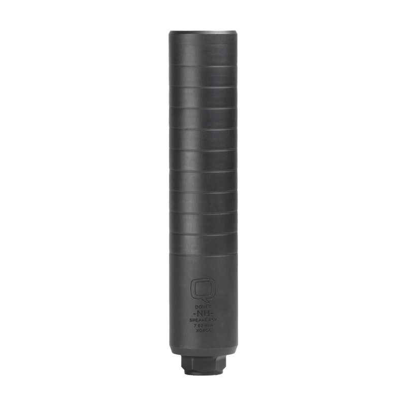 Speakeasy | 762NATO, Stainless Steel Construction, Melonite Finish, Black, 8.56" Overall Length, Quickie Fast-Attach SIL-SE-QUICKIE-762