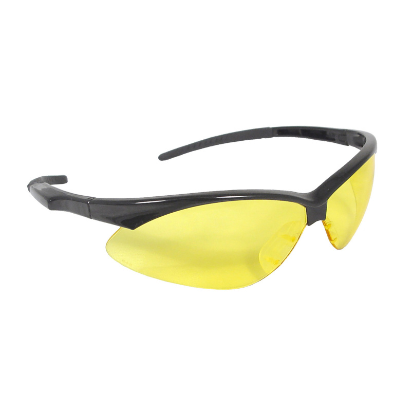 Outback Shooting Glasses Amber Lens/Black Frame
