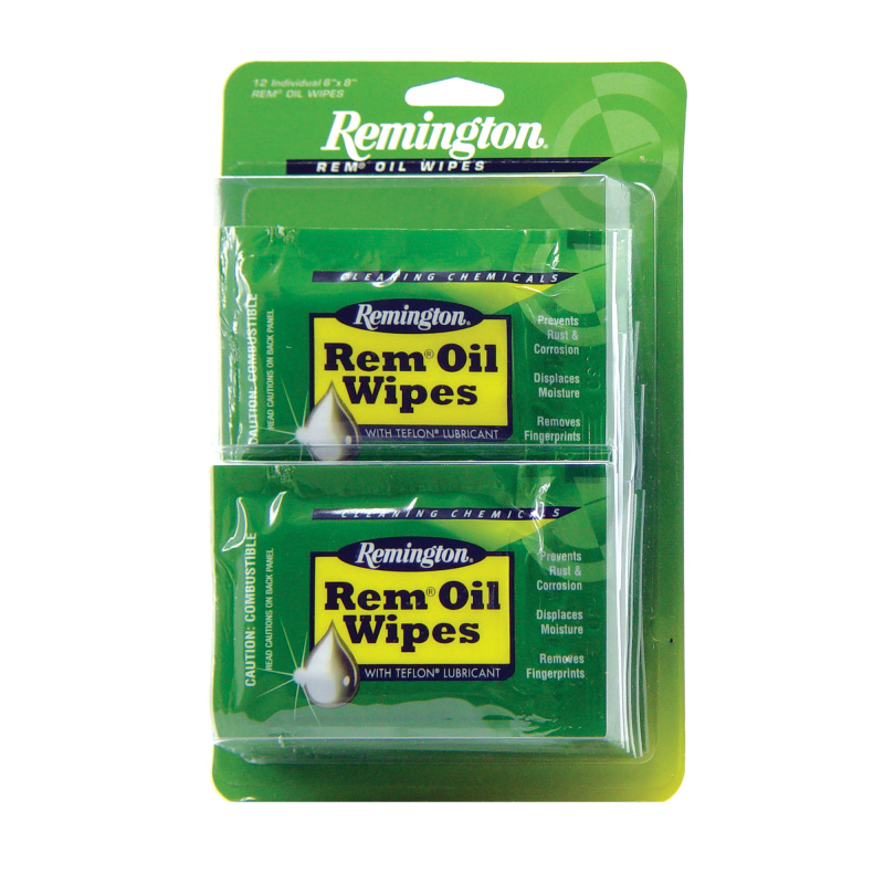Rem Oil Wipes 12 Pack