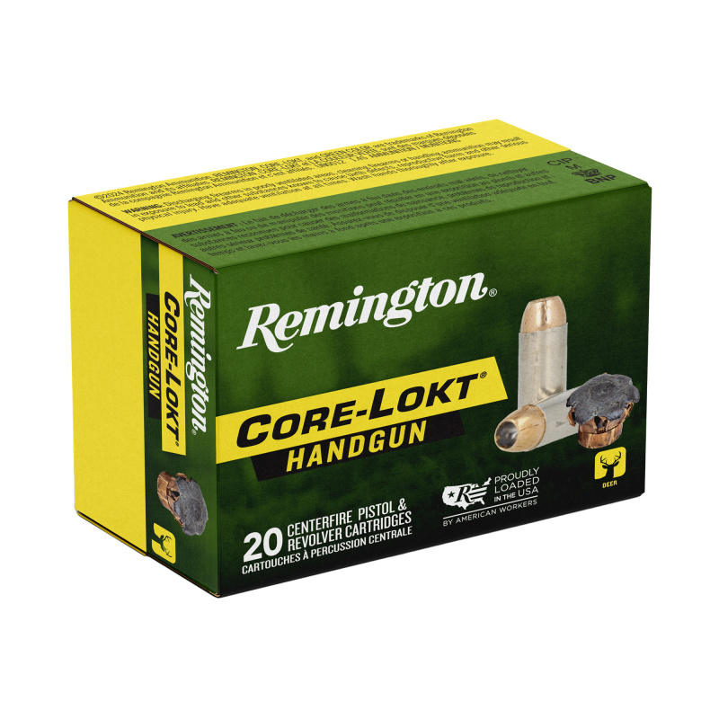 Core-Lokt, 45 Colt, 237 Grain, Jacketed Hollow Point, 20 Rounds per Box 20272