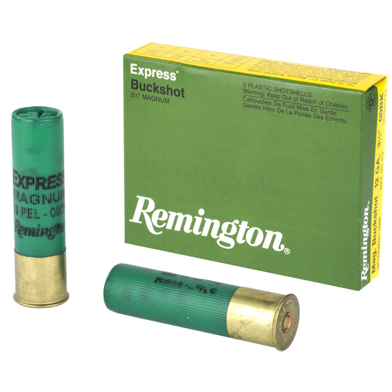 Express 12 Gauge 3.5 Inch 1125 FPS 18 Pellets 00 Buck