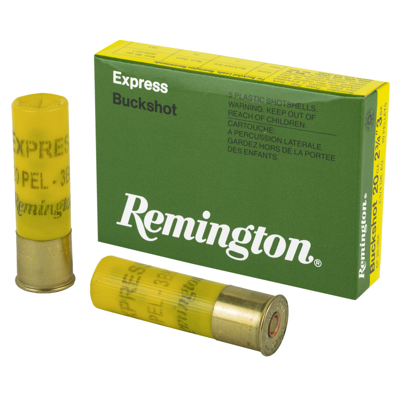 Express 20 Gauge 2.75 Inch 1200 FPS 20 Pellets 3 Buck