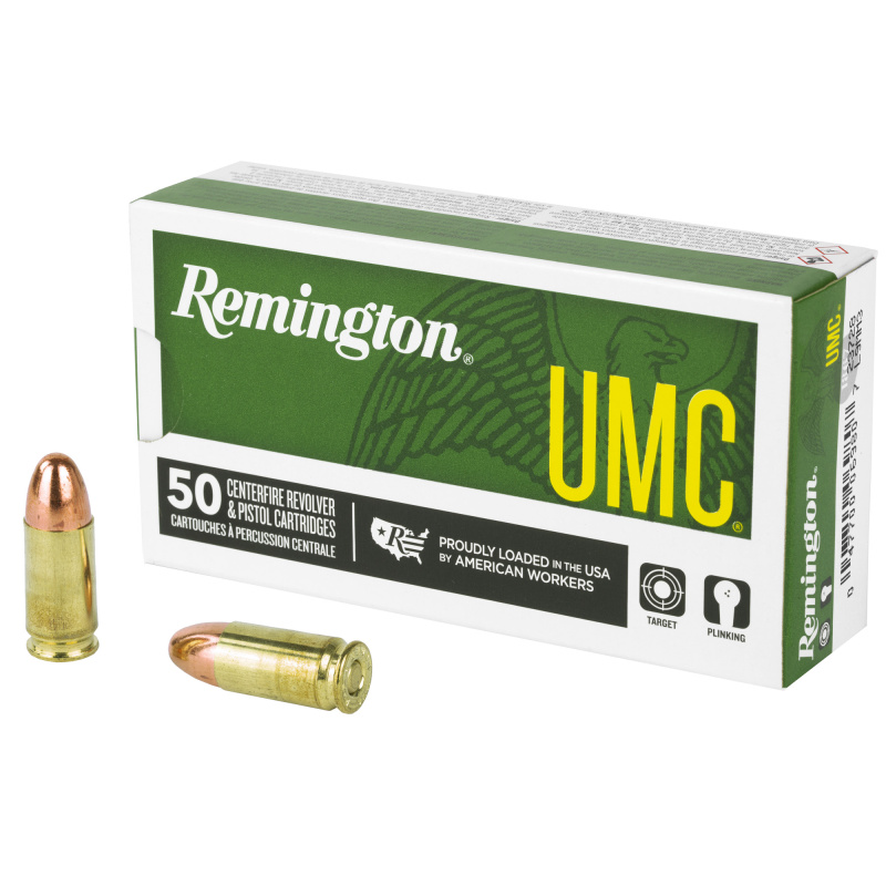 UMC 9mm Luger 115 Grain FMJ 50 Per Box