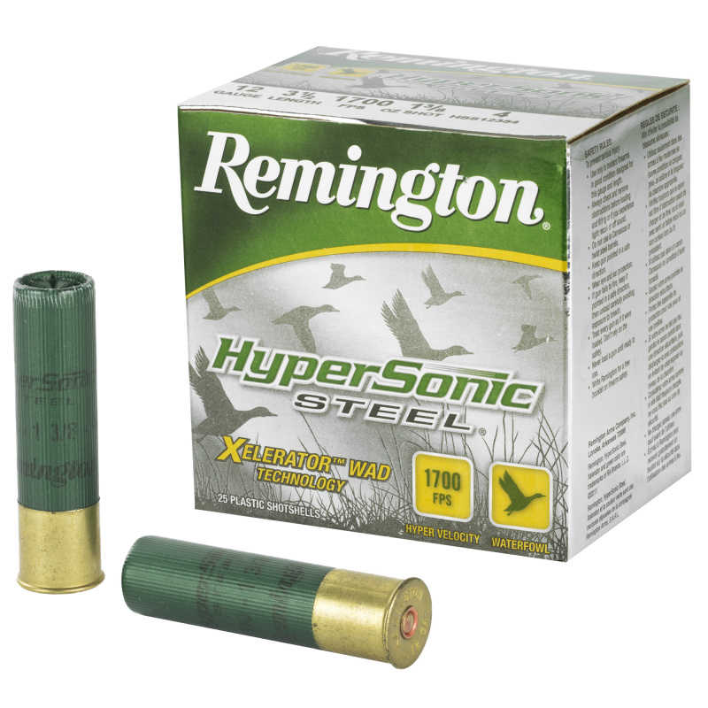 HyperSonic Steel 12 Gauge 3.5 Inch 1700 FPS 1.375 Ounce 4 Shot