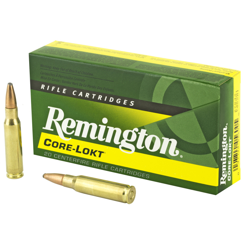 .308 Winchester 150 Grain Pointed Soft Point Core-Lokt