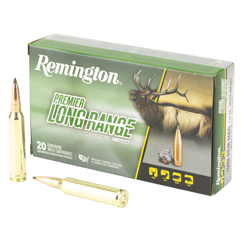Speer Impact, 7MM Remington Magnum, 175 Grain, Polymer Tip, 20 Round Box R21343