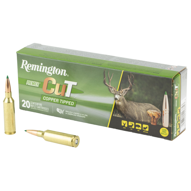 Premier CuT, 6.5 PRC, 130 Grain, Copper Tipped, 20 Round Box R22335