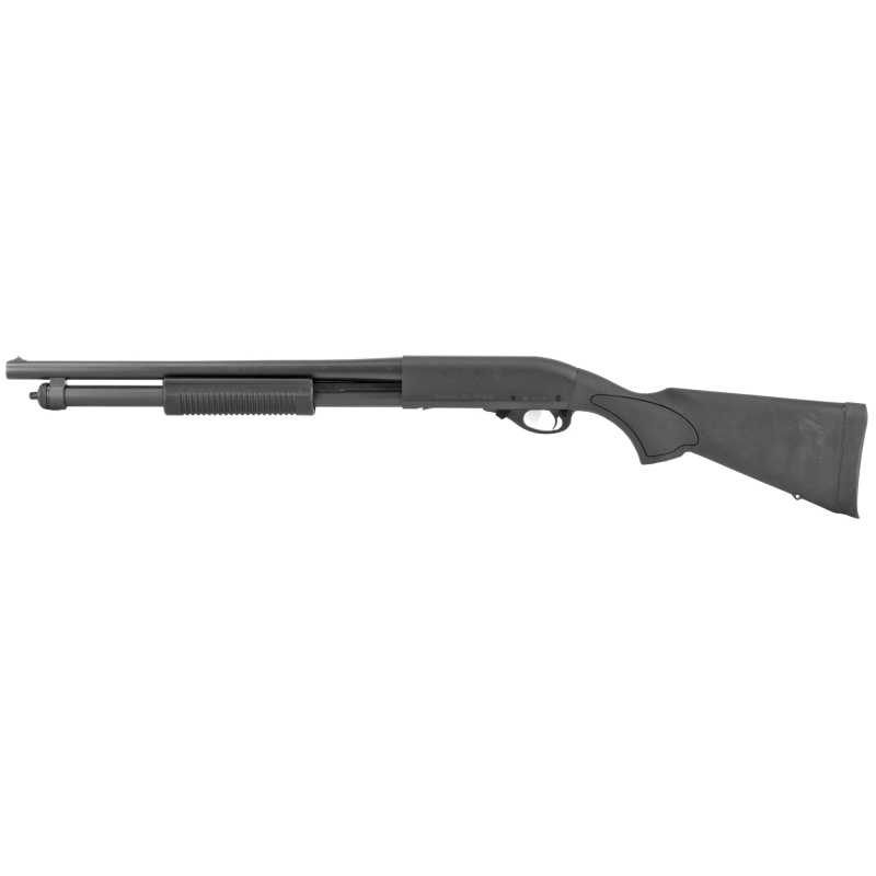 870 Tactical, Pump, 12 Gauge, 3" Chamber, 18", Matte Finish, Black, Synthetic Stock, Bead, Cylinder Choke, 7 Rounds R25077