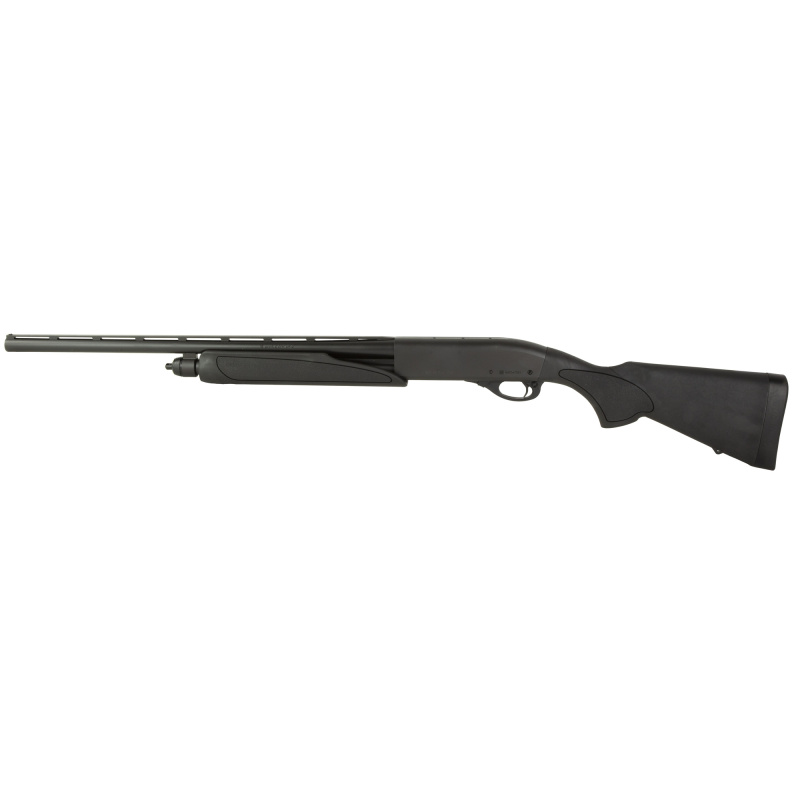 870 Fieldmaster, Compact, Pump Action, 20 Gauge, 3" Chamber, 21" Barrel, Glass Bead Finish, Black, Synthetic Stock, Bead Front Sight, 3 Choke Tubes (RemChoke Full, Modified and Improved Cylinder), 4 Rounds R68876