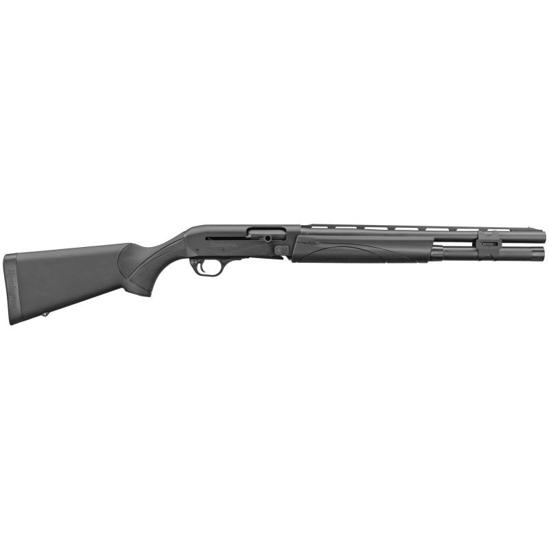 V3 Tactical, Semi-automatic, 12 Gauge, 3" Chamber, 18.5" Vent Rib Barrel, Black, RemChoke, Synthetic Stock, Bead, 6 Rounds, Right Hand R83442