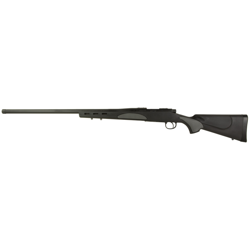 700, SPS Varmint, Bolt Action Rifle, .223 Remington, 26" Threaded Barrel, Matte Finish, Black, Timney Impact700 Trigger, Synthetic Stock, 4 Rounds, Right Hand R84222