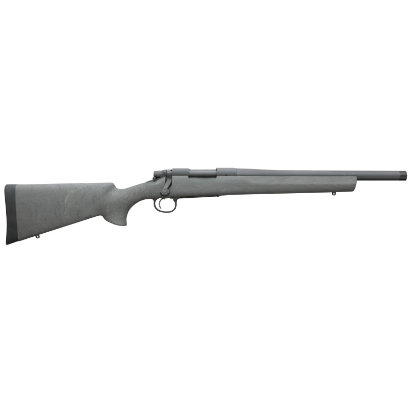 700, Special Purpose Synthetic, Tactical, Bolt Action Rifle, 223 Remington, 16.5" Threaded Barrel, Matte Blued Finish, Black Hogue Overmolded Stock, Right Hand, 3 Rounds, Right Hand R85549