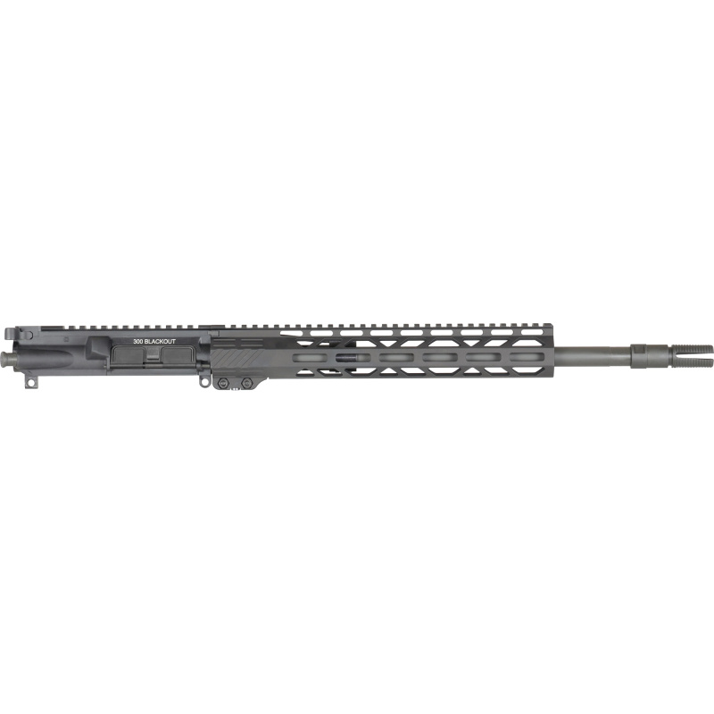 Coyote Carbine, Complete Upper Receiver, 300 Blackout, 16" Barrel, Smith Vortex Flash Hider, RRA 12.5" Free Float M-LOK Handguard, Anodized Finish, Black, Fits AR-15, Includes Bolt Carrier Group and Charging Handle Assembly BLK0592