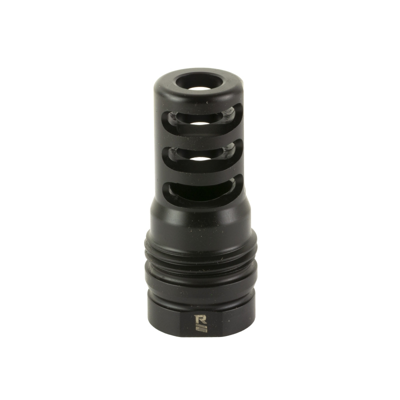 3 Port Brake .338, Muzzle Brake, M18x1 Thread Pitch, Matte Finish, Black MB026