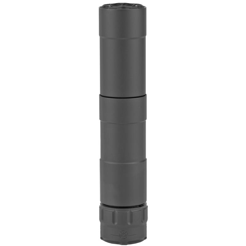 Mustang 22 Suppressor, 22LR, 1.07" Diameter, 5.3" Long/3.4" Short, 3.3oz Long/2.4oz Short, Black P5122